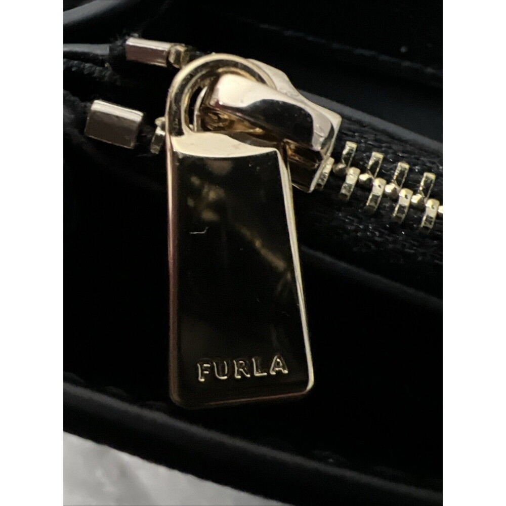 Furla Bella Top Handle S Nero Black Andromeda Genuine Leather BAUGLND 55 B3000 - Picture 11 of 16
